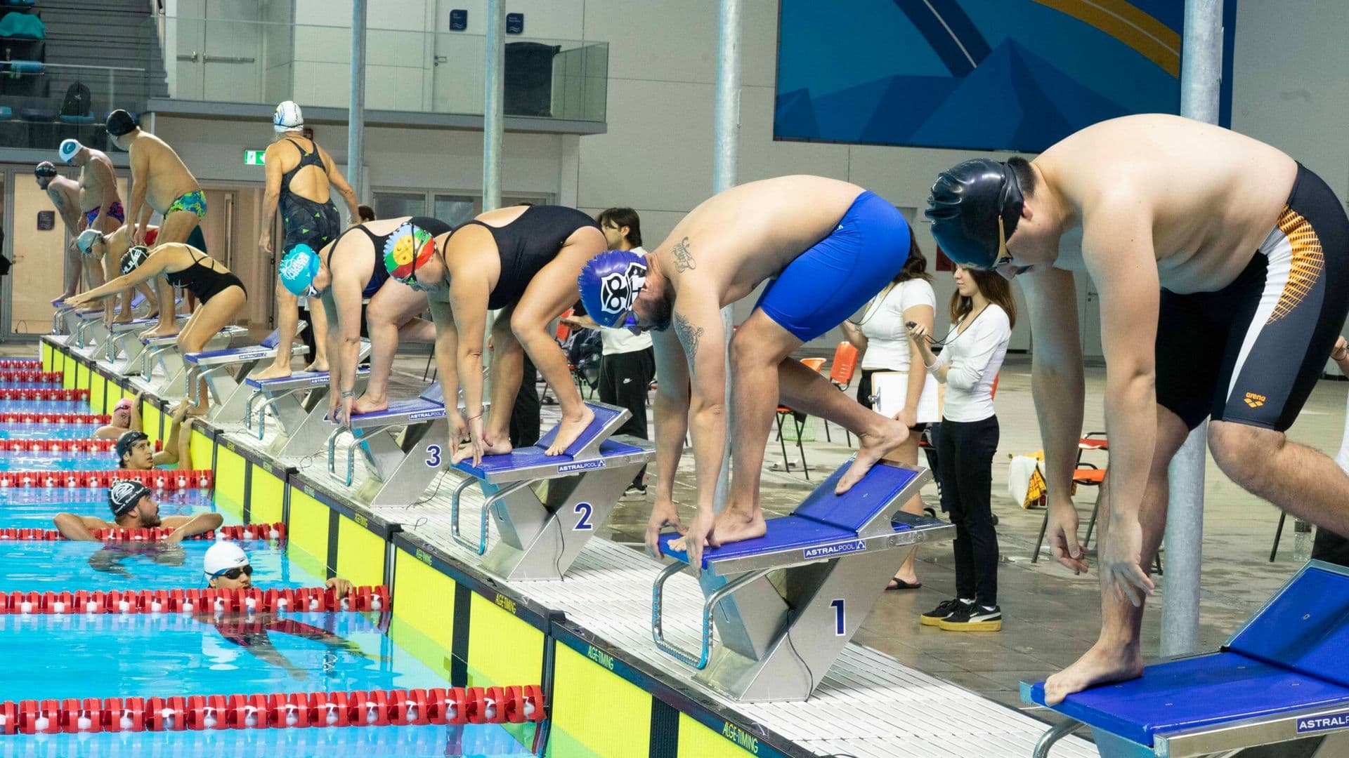 Segunda Copa Natación Ñuñoa Máster recibió a cerca de 800 nadadores