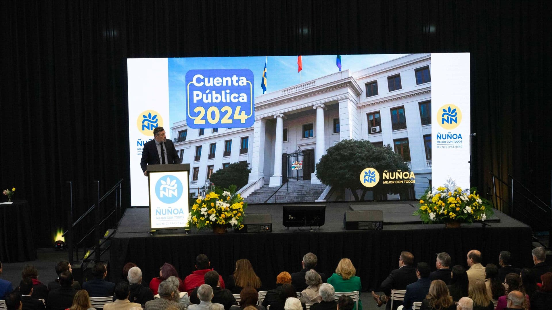 Cuenta Pública de Ñuñoa 2024 en nuestro Polideportivo