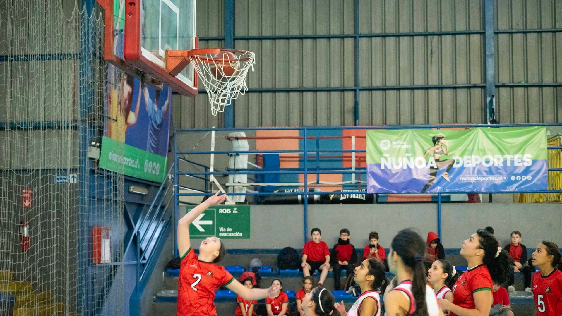 Liceo Augusto D’halmar y Colegio República de Siria avanzan en el Básquetbol Sub 14