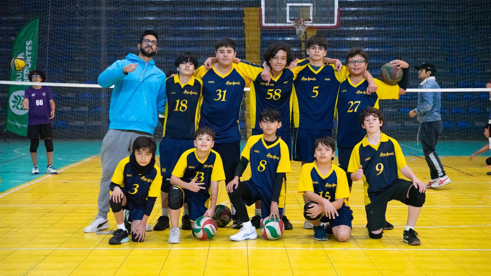 Manuel de Salas y República de Siria pasan a la provincial del Vóleibol Sub 14