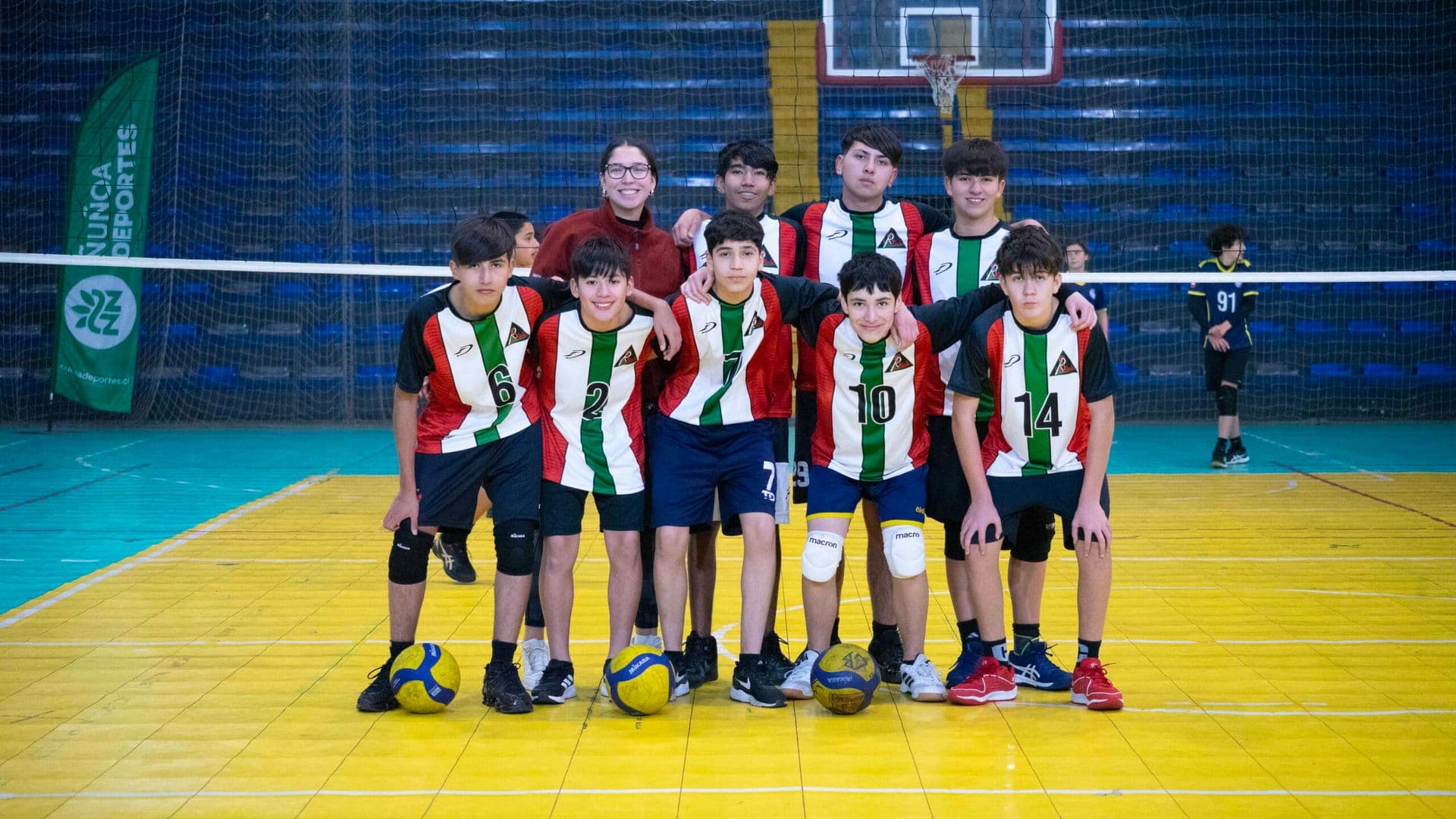 Manuel de Salas y República de Siria pasan a la provincial del Vóleibol Sub 14