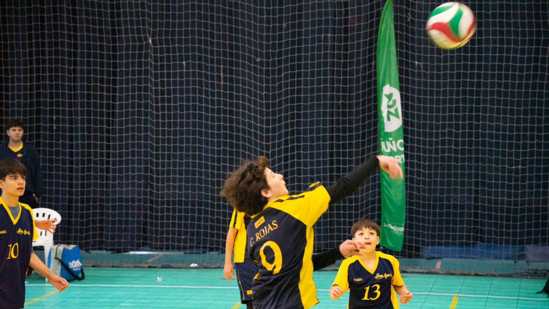 Manuel de Salas y República de Siria pasan a la provincial del Vóleibol Sub 14