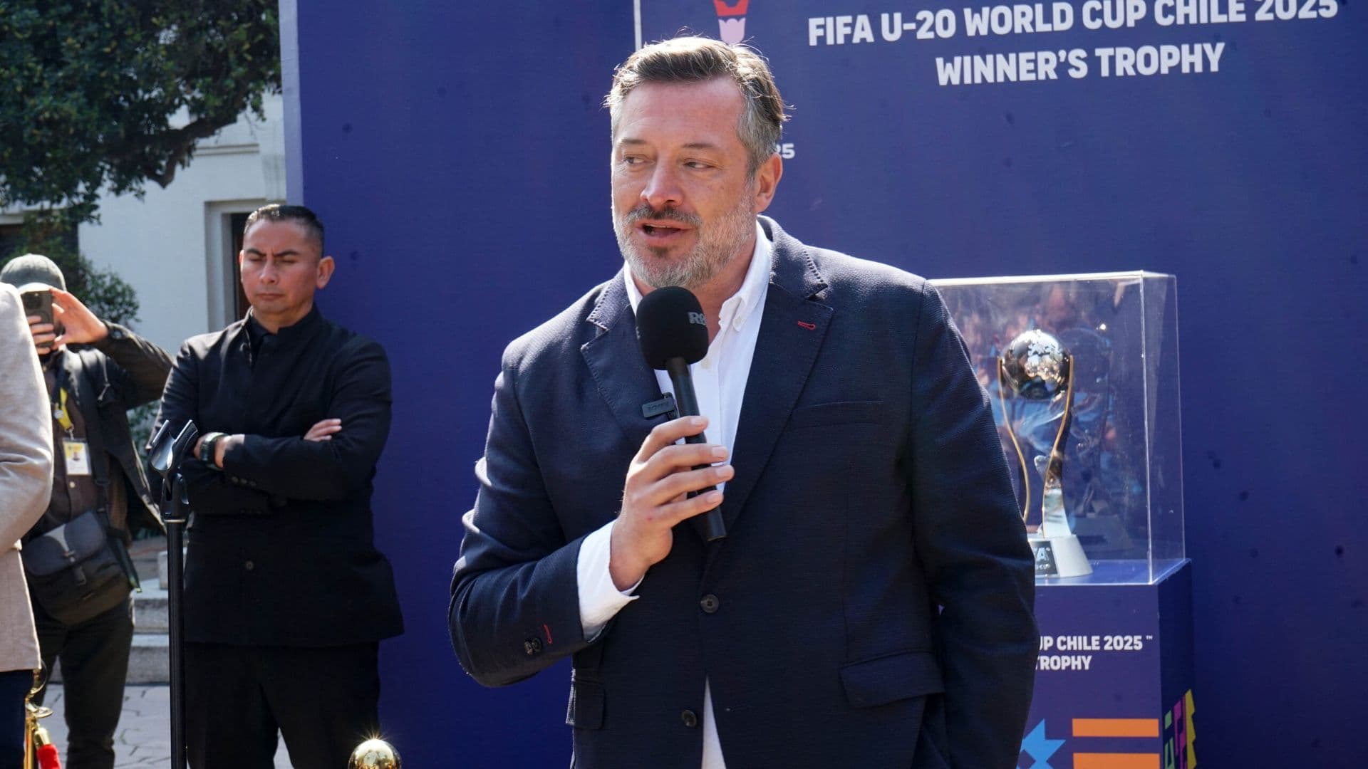 Trophy Tour de la Copa Mundial Sub 20 visitó Ñuñoa