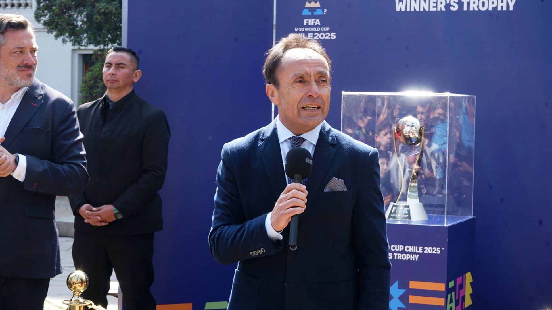 Trophy Tour de la Copa Mundial Sub 20 visitó Ñuñoa