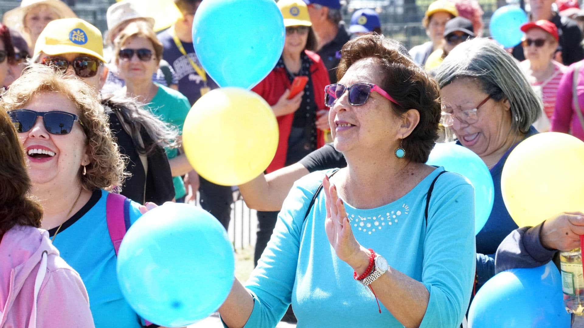 Gran Caminata Mayor hasta Plaza Ñuñoa