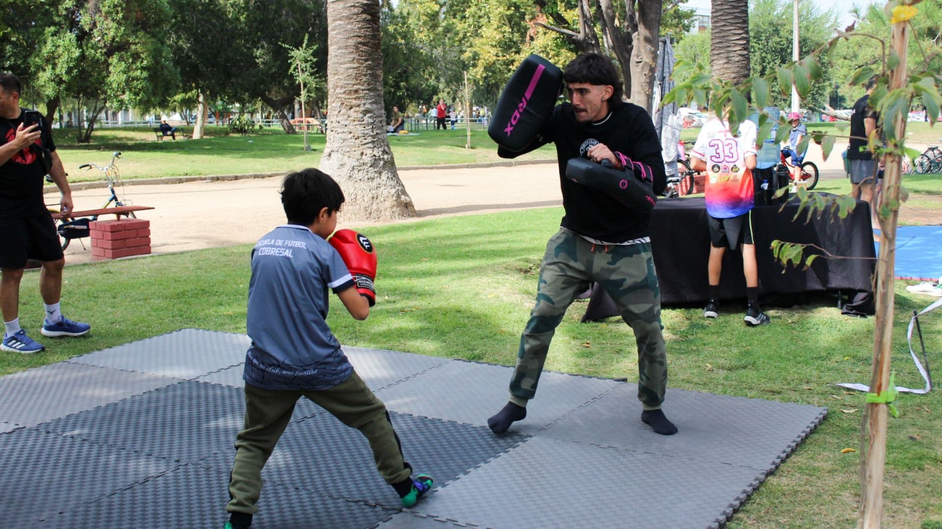 Festejamos con todo el Día del Deporte en el Parque Ramón Cruz