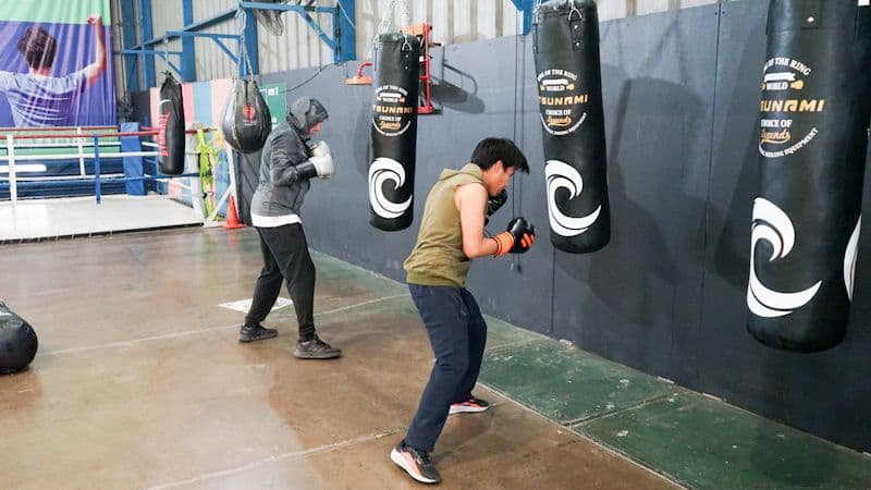 Ihcer Sport donó ocho sacos de boxeo a Ñuñoa Deportes