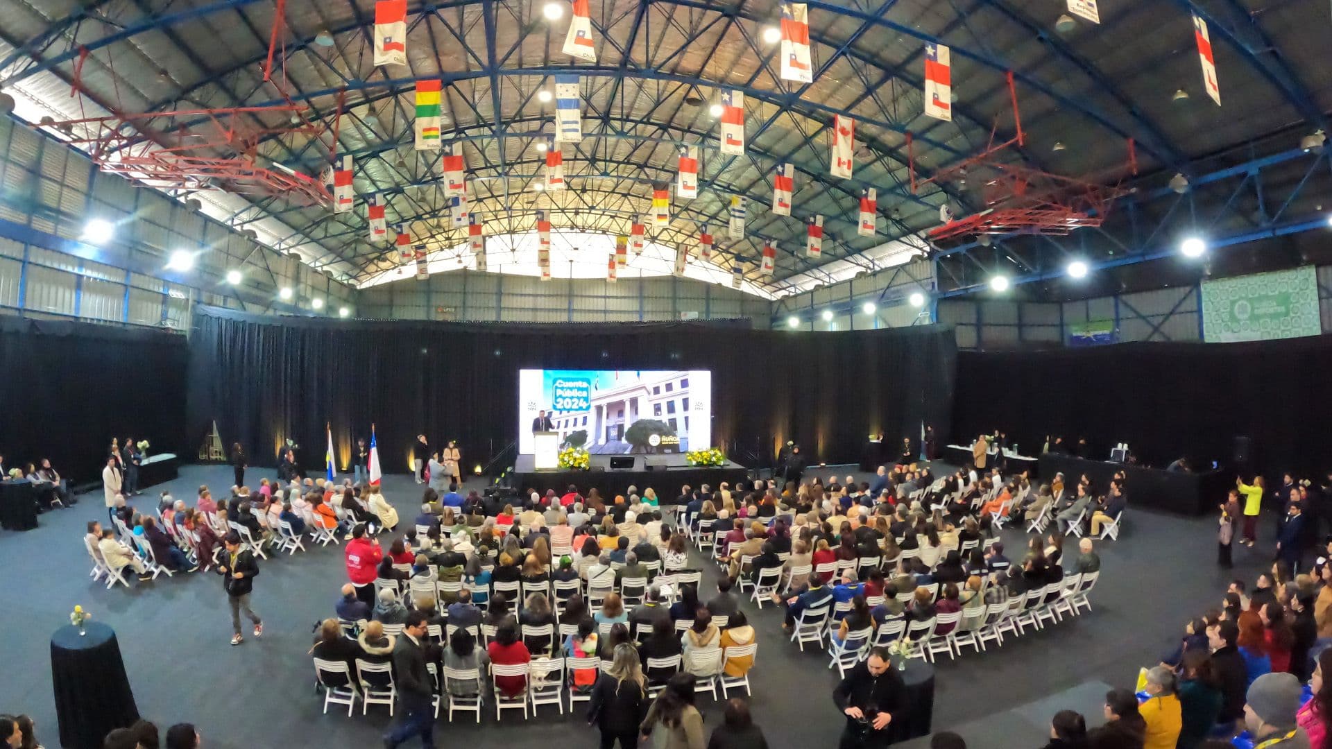 Cuenta Pública de Ñuñoa 2024 en nuestro Polideportivo