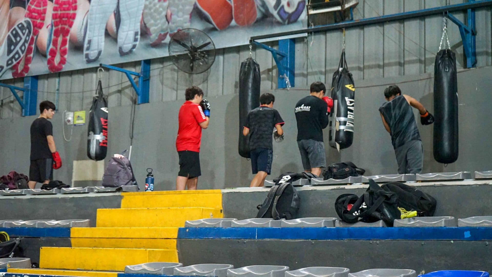 El boxeo se tomó el Polideportivo