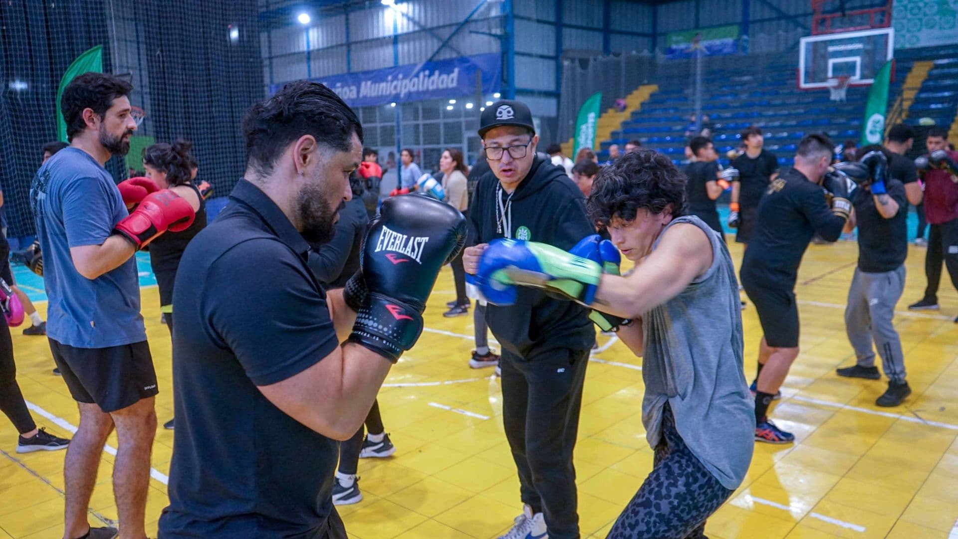 El boxeo se tomó el Polideportivo