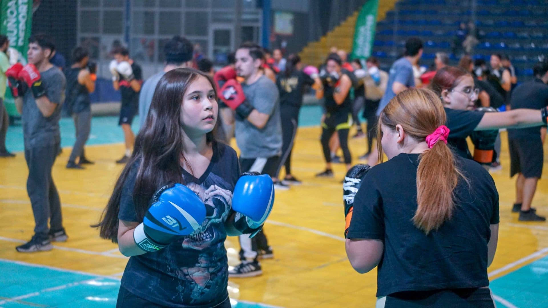 El boxeo se tomó el Polideportivo