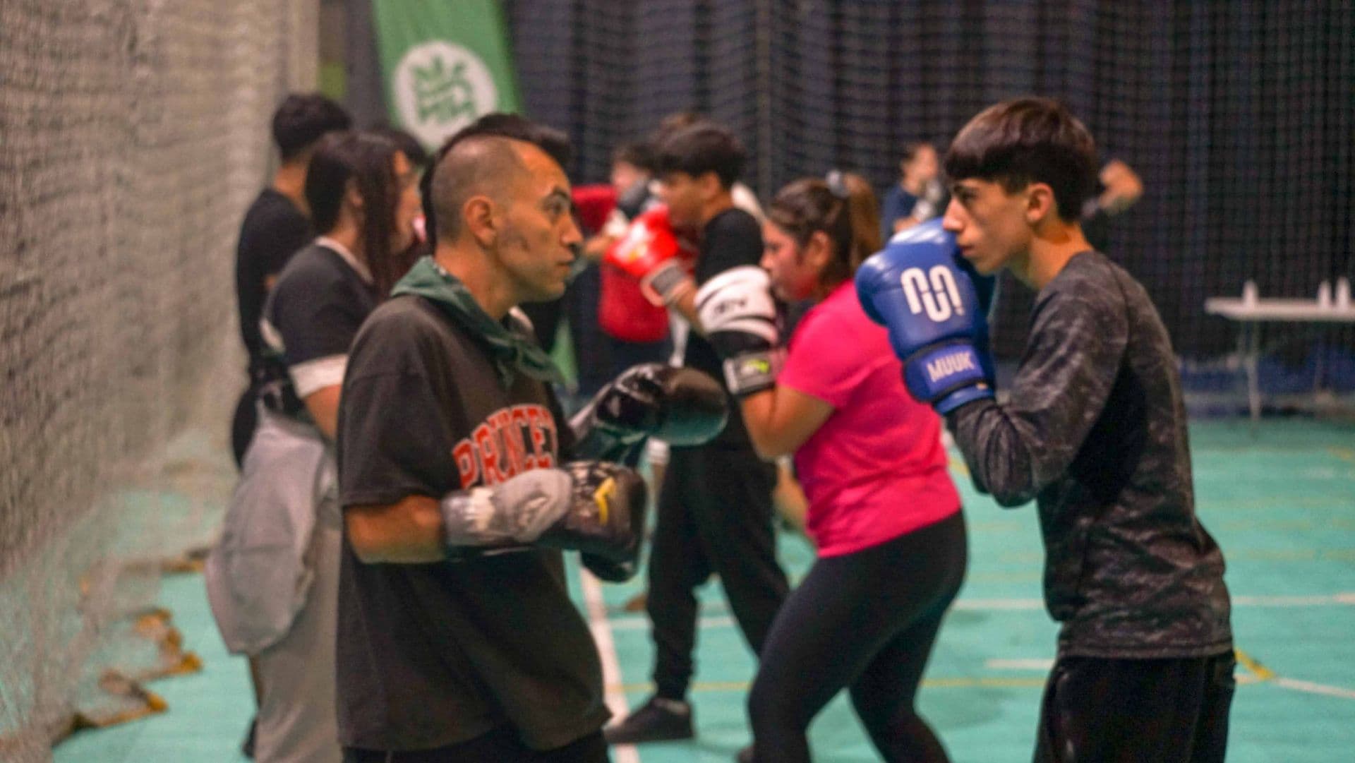 El boxeo se tomó el Polideportivo