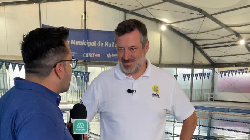 Meganoticias Amanece estuvo en nuestra piscina