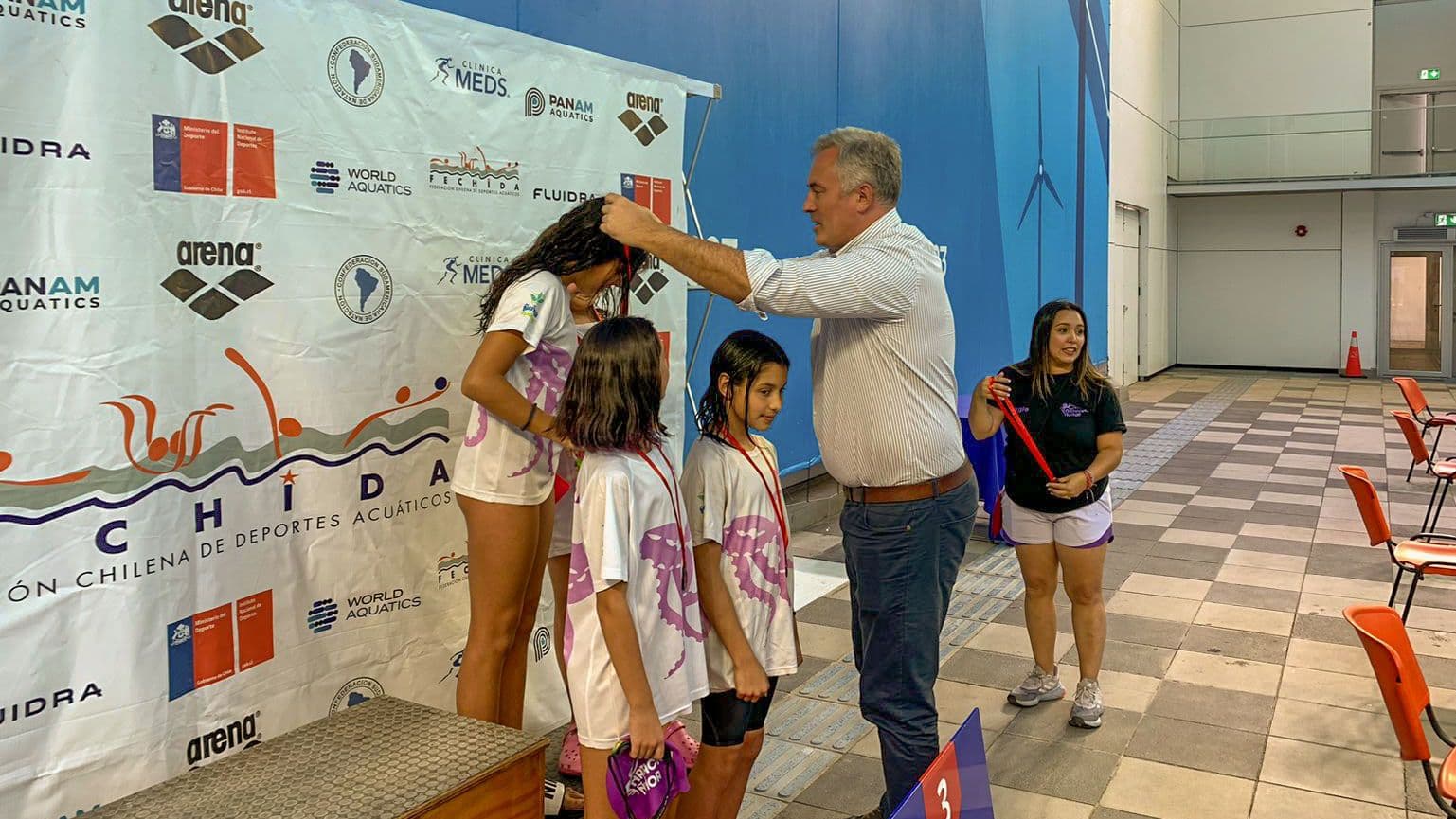 Natación Ñuñoa cosechó medallas en el Campeonato Nacional Infantil de Verano 2025