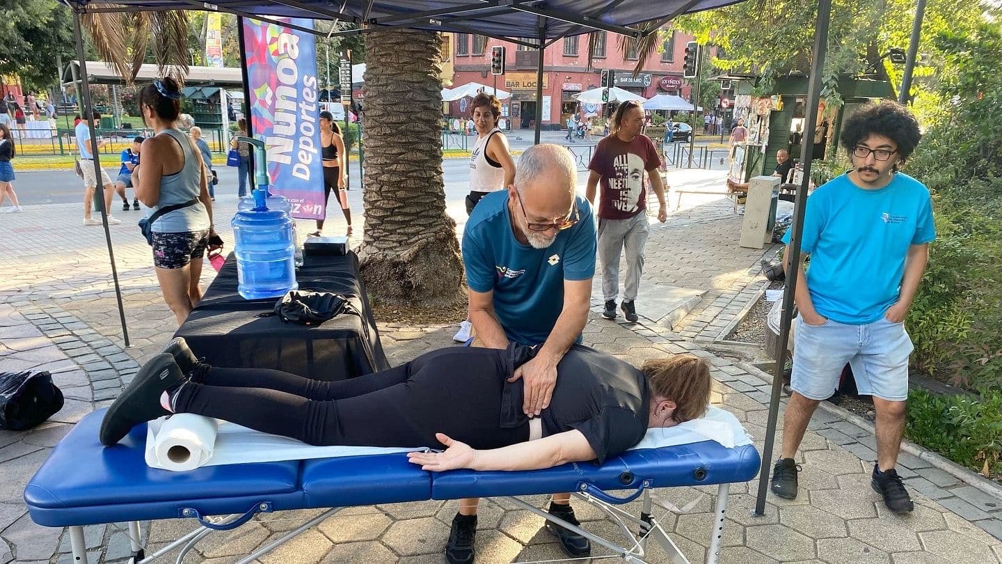 Plaza Ñuñoa se activó al ritmo del spinning