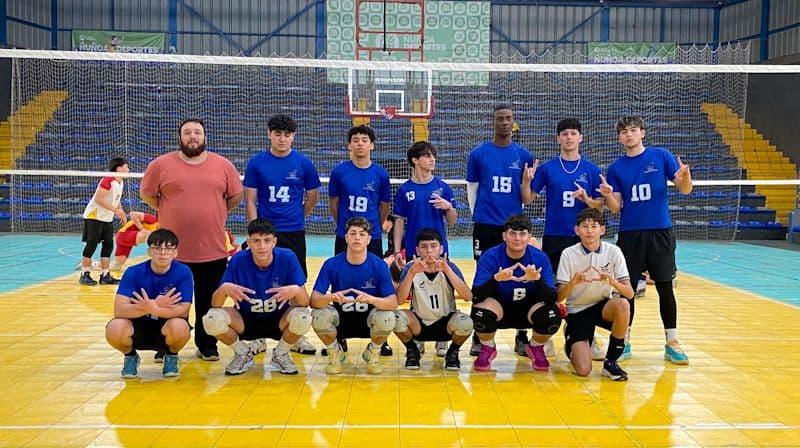Provincial Juvenil de Vóleibol JDE 2025 se jugó en el Polideportivo
