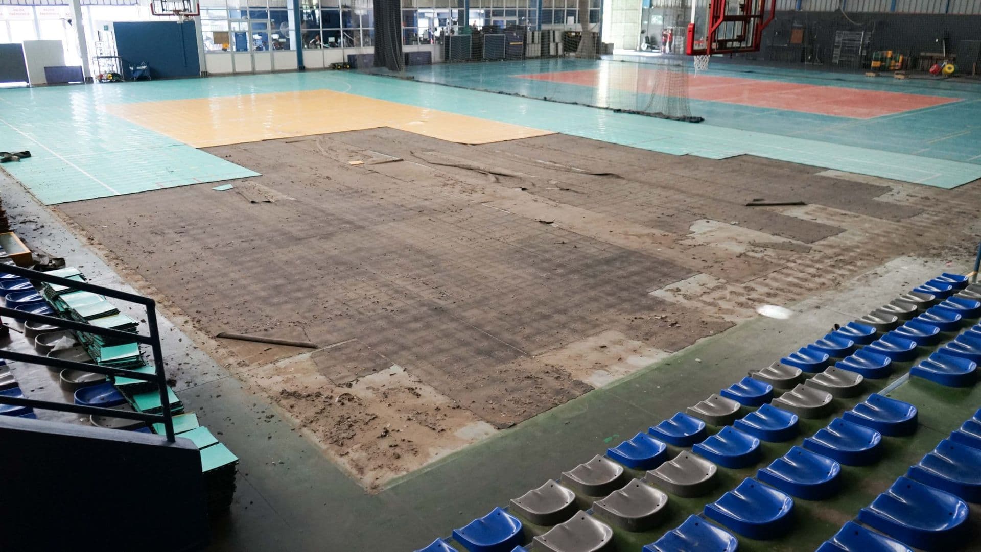 Comenzó la remodelación del Polideportivo de Ñuñoa