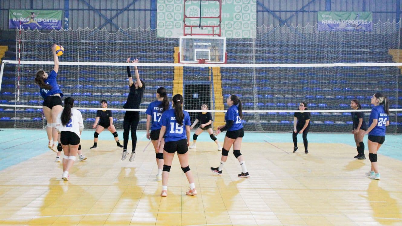 Vóleibol Juvenil ya tiene sus representantes de Ñuñoa