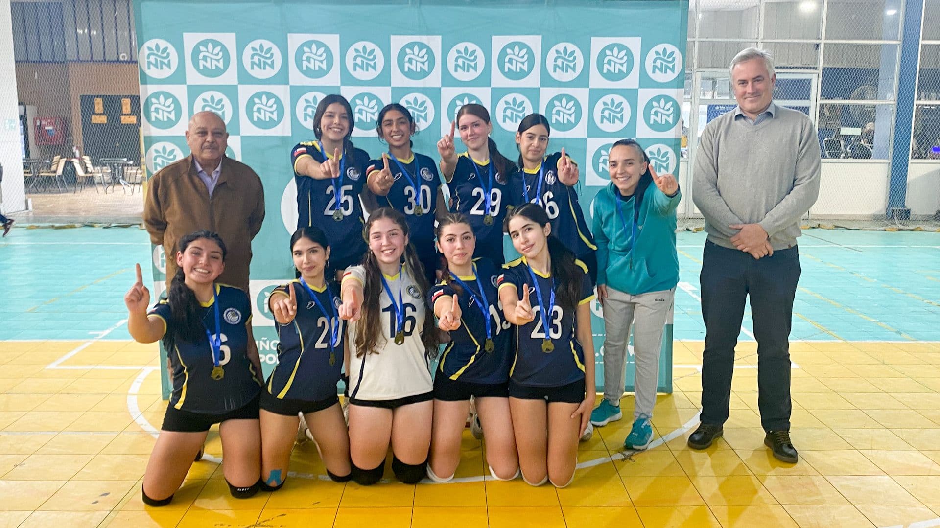 Vóleibol Juvenil ya tiene sus representantes de Ñuñoa