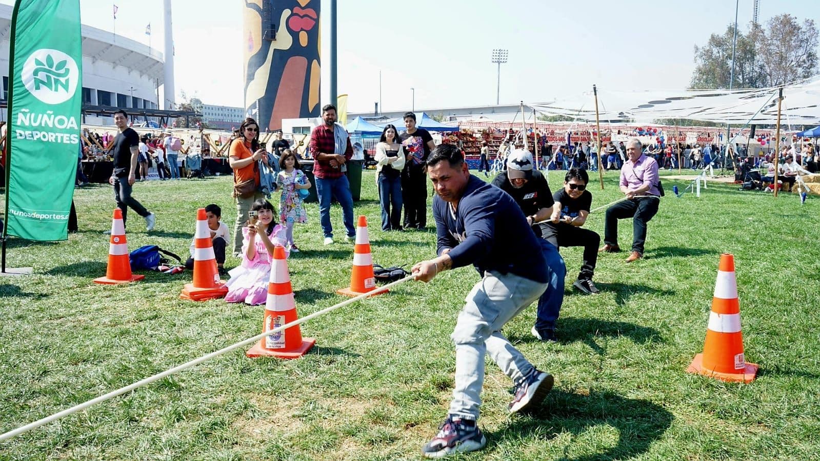 Ñuñoa Deportes en la Fonda Ñuñoa Corazón de Chile