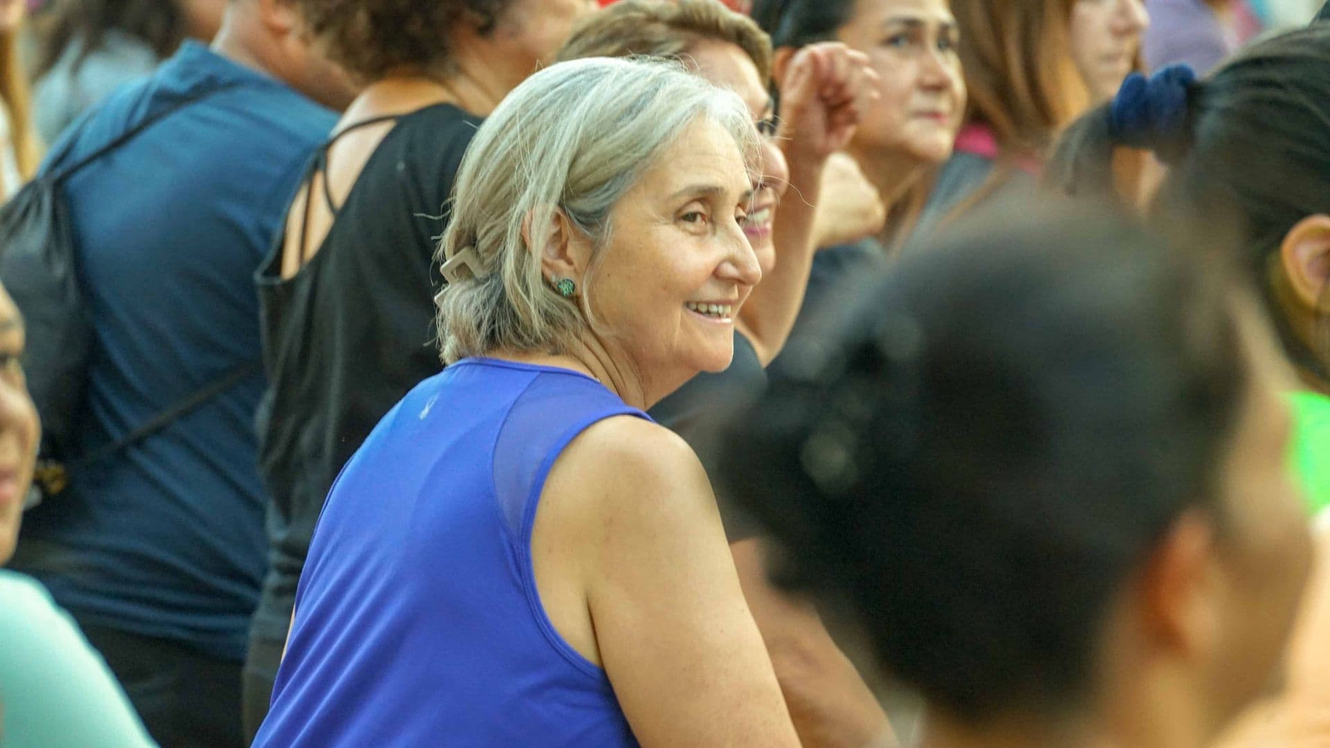 El baile se apoderó de la Plaza Ñuñoa