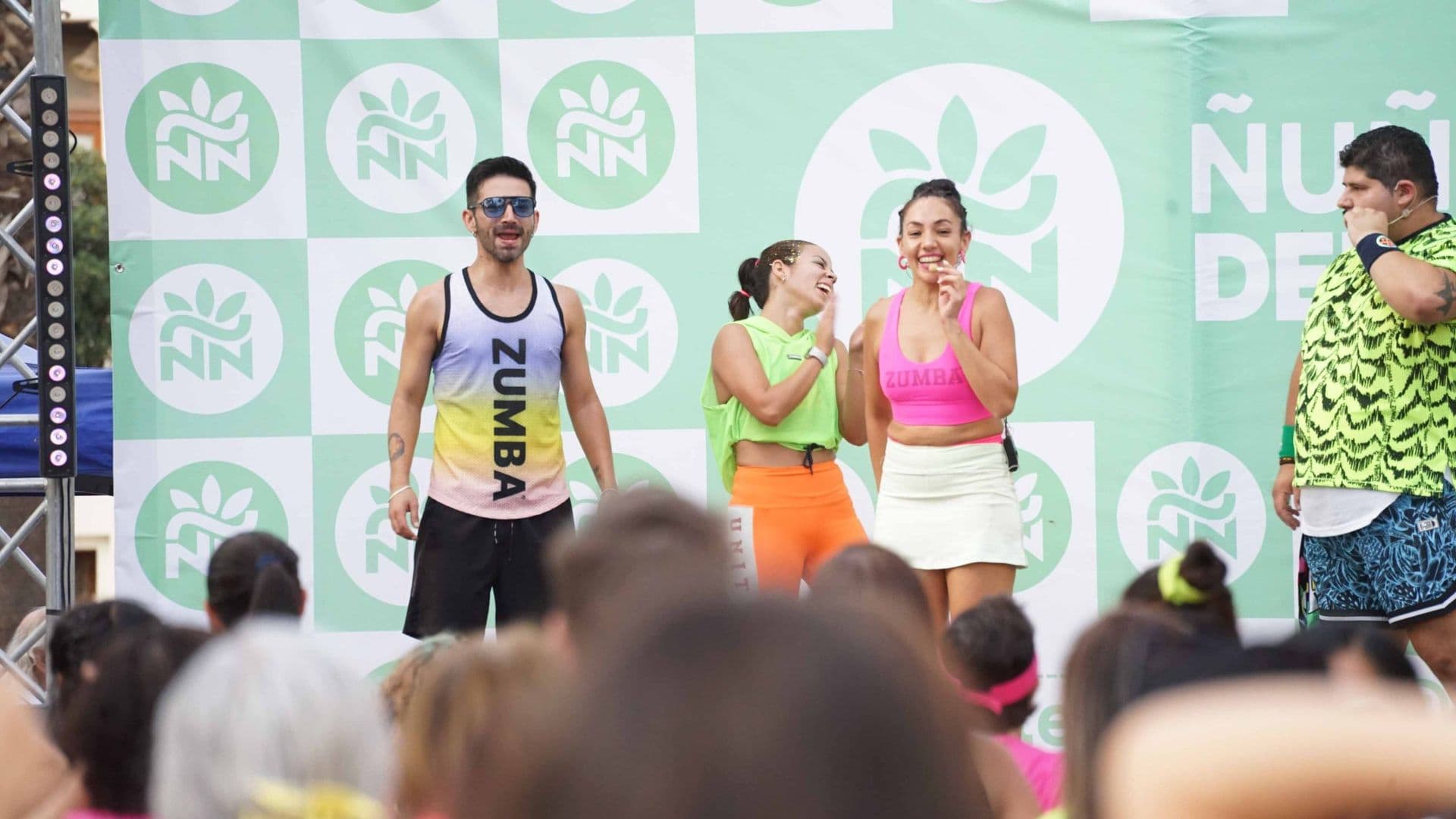 El baile se apoderó de la Plaza Ñuñoa