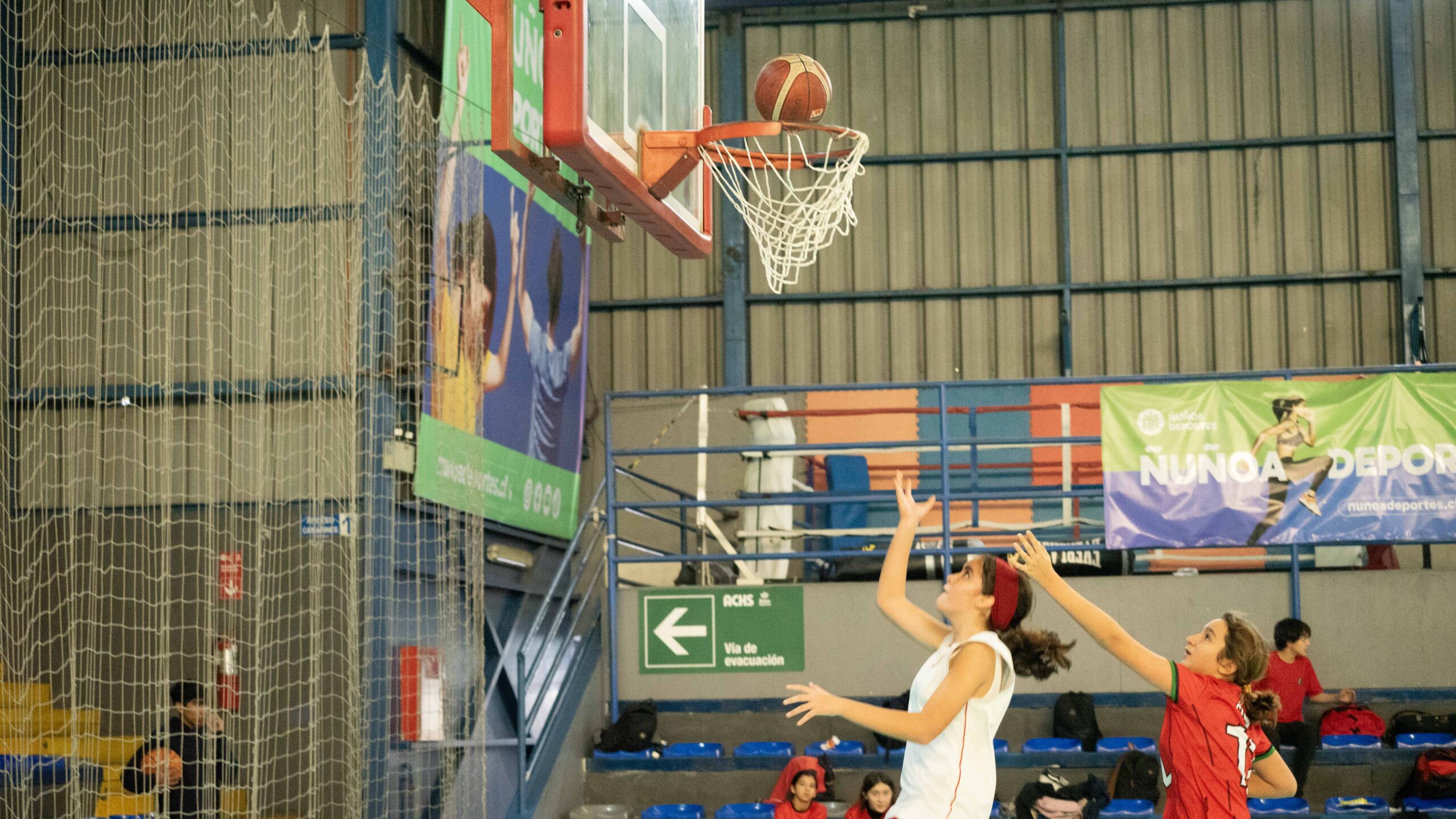 Liceo Augusto D’halmar y Colegio República de Siria avanzan en el Básquetbol Sub 14