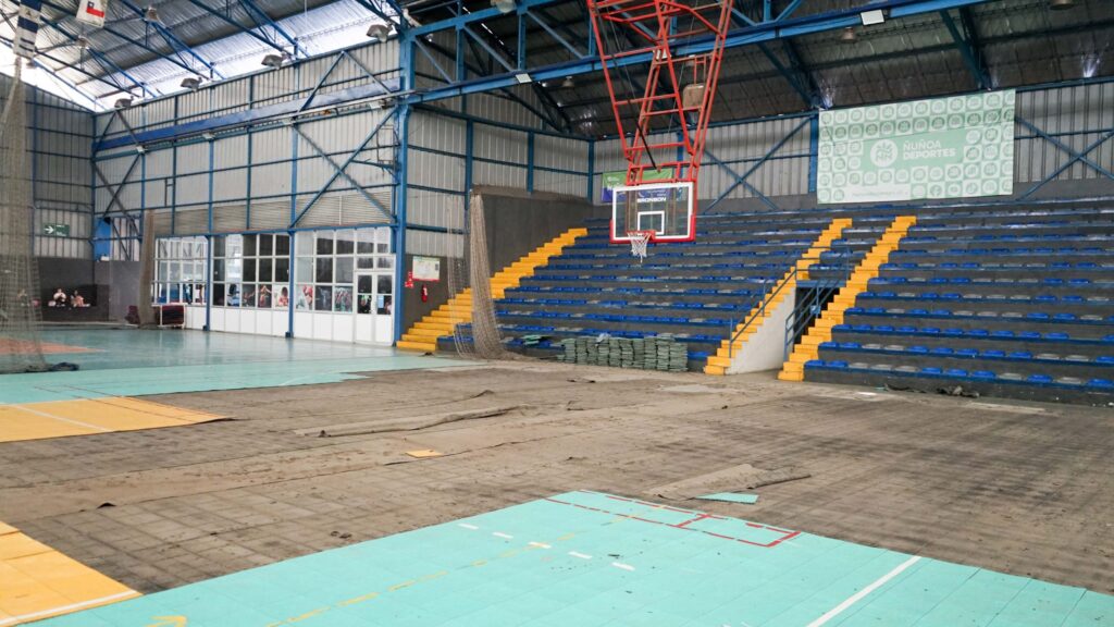 Comenzó la remodelación del Polideportivo de Ñuñoa