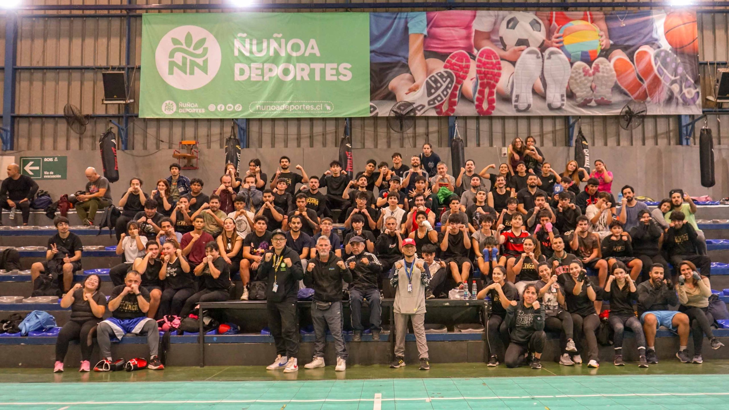 El boxeo se tomó el Polideportivo