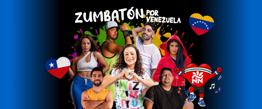 Zumbatón Solidaria: Ñuñoa se mueve por Venezuela
