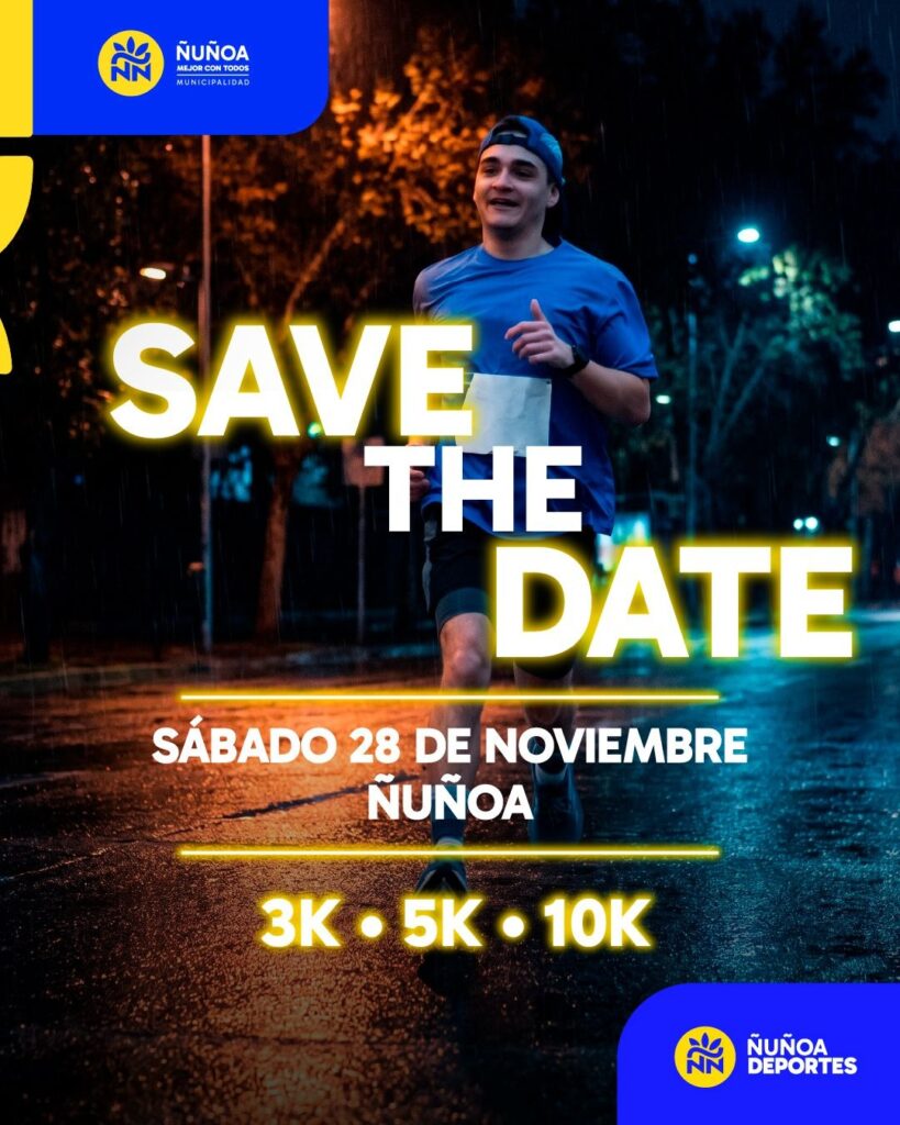 Se viene la corrida Enciende Ñuñoa Night Run